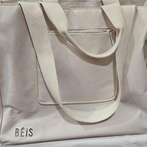 BEIS The East To West Tote in Beige